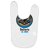 believe in pugcorns Baby Bibs