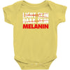 team melanin1 Baby Bodysuit