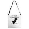 mom says Adjustable Strap Totes
