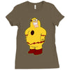 reverse flash Ladies Fitted T-Shirt
