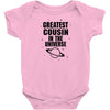 Greatest Cousin In The Universe Baby Onesie