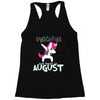 Born Unicorns-Born August Racerback Tank