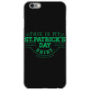 this is my st. patrick's day shirt iPhone 6/6s Case