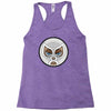 lucha libre   santo Racerback Tank
