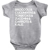 vegan Baby Bodysuit