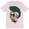 skull punk style T-Shirt