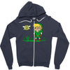 navi Zipper Hoodie