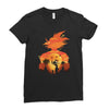 beautiful sunset Ladies Fitted T-Shirt