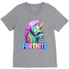 fortnite unicorn V-Neck Tee