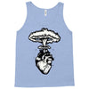 heart and nuclear explosion Tank Top