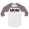 frenchie mom 3/4 Sleeve Shirt