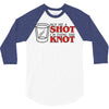 buy me a shot i'm tying the knot cute 3/4 Sleeve Shirt