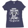 sorry this girl is already taken by a super sexy june boyfriend Ladies Fitted T-Shirt