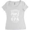 My Favorite People Call Me Opa Women's Triblend Scoop T-shirt
