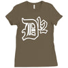 new d12 rap hip hop music classic logo Ladies Fitted T-Shirt