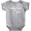 because america Baby Bodysuit