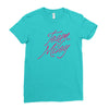 team miley Ladies Fitted T-Shirt