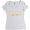 gold premium Women's Triblend Scoop T-shirt