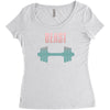 beast Women's Triblend Scoop T-shirt
