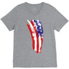 july 4th flag V-Neck Tee