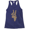 peace to africa Racerback Tank