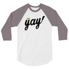 Yay! 3/4 Sleeve Shirt