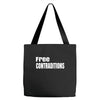 free contraditions Tote Bags