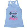 celebrating with the 70th birthday king t shirts Racerback Tank