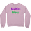 mardi gras princess Crewneck Sweatshirt