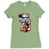 maneki trooper Ladies Fitted T-Shirt
