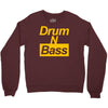 drum n bass birthday music Crewneck Sweatshirt