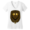 king of hip hop Women's V-Neck T-Shirt