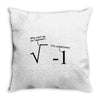 be together it's complicated math Throw Pillow