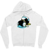 drooly snake slug thing Zipper Hoodie