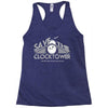 save the clocktower Racerback Tank
