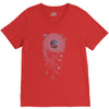 new from entropy records V-Neck Tee