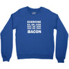 Exercise Or Bacon Youth Sweatshirt