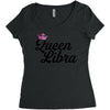 queen libra Women's Triblend Scoop T-shirt