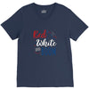 4th of July V-Neck Tee