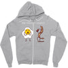 the perfect couple Zipper Hoodie