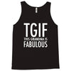 tgif grandma fabulous funny Tank Top