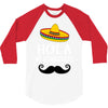 hola bitchachos 3/4 Sleeve Shirt
