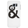 peace and love tshirt party heart tee no war stoner hippie sign ladies Samsung Galaxy S7 Edge