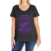 I am a Pancreatic Cancer Survivor - What's Your Superpower? Ladies Curvy T-Shirt