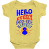 grover hello Baby Onesie