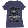 papa nogle superhelte baerer ikke kapper Ladies Fitted T-Shirt
