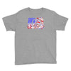 american flag peace Youth Tee