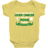 I Love Someone with Liver Cancer to The Moon and Back to Infinity Baby Bodysuit