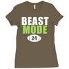 beast mode marshawn lynch seattle seahawks Ladies Fitted T-Shirt