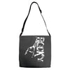rocky boxen film Adjustable Strap Totes
